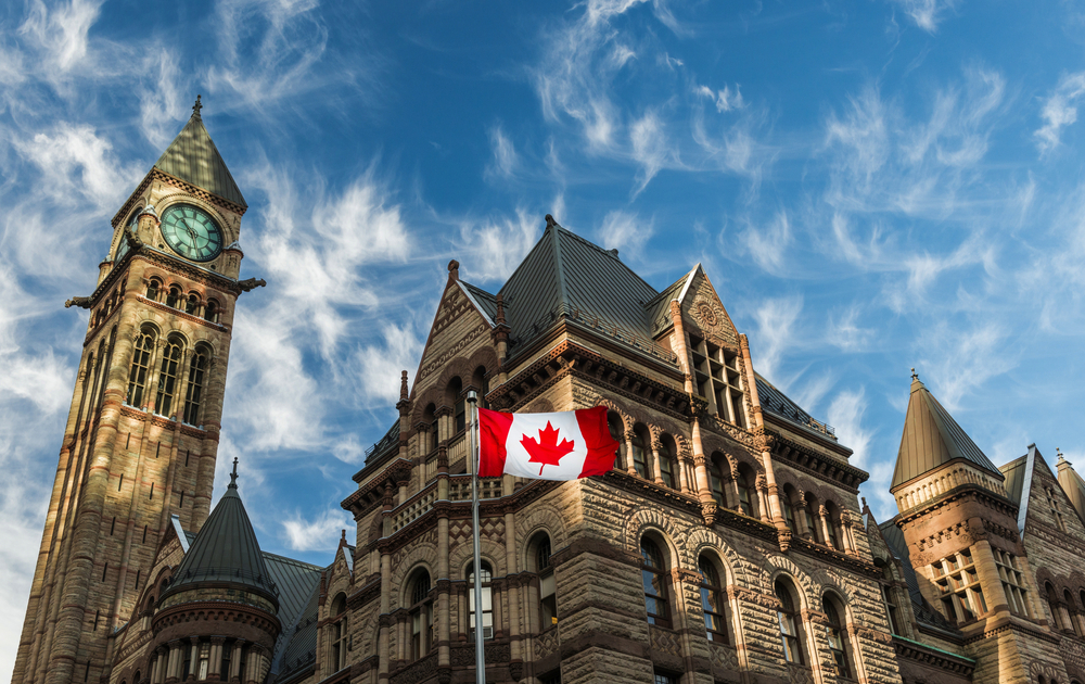 das Alte Rathaus von Toronto in Ontario, Kanada