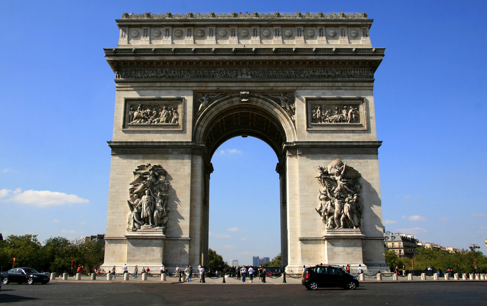 Arc de Triomphe de l’Étoile in Paris