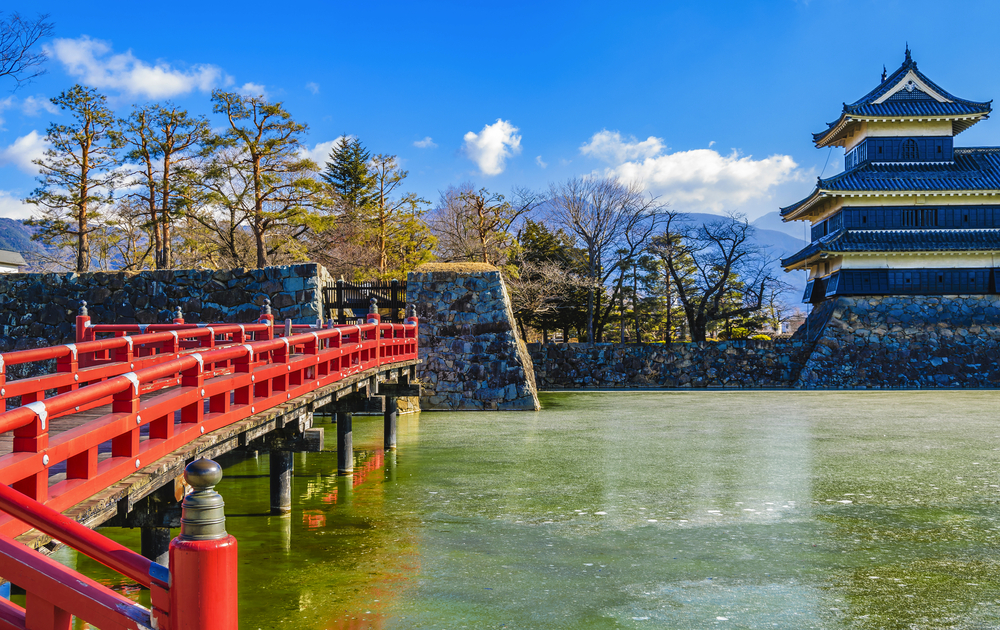Burg Matsumoto in Nagano,Japan